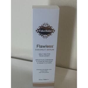 Fake Bake Flawless Coconut Self Tanning Serum 5 Oz. New Sealed